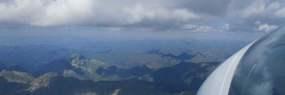 Flugwegposition um 13:05:59: Aufgenommen in der Nähe von Krakaudorf, Österreich in 3224 Meter